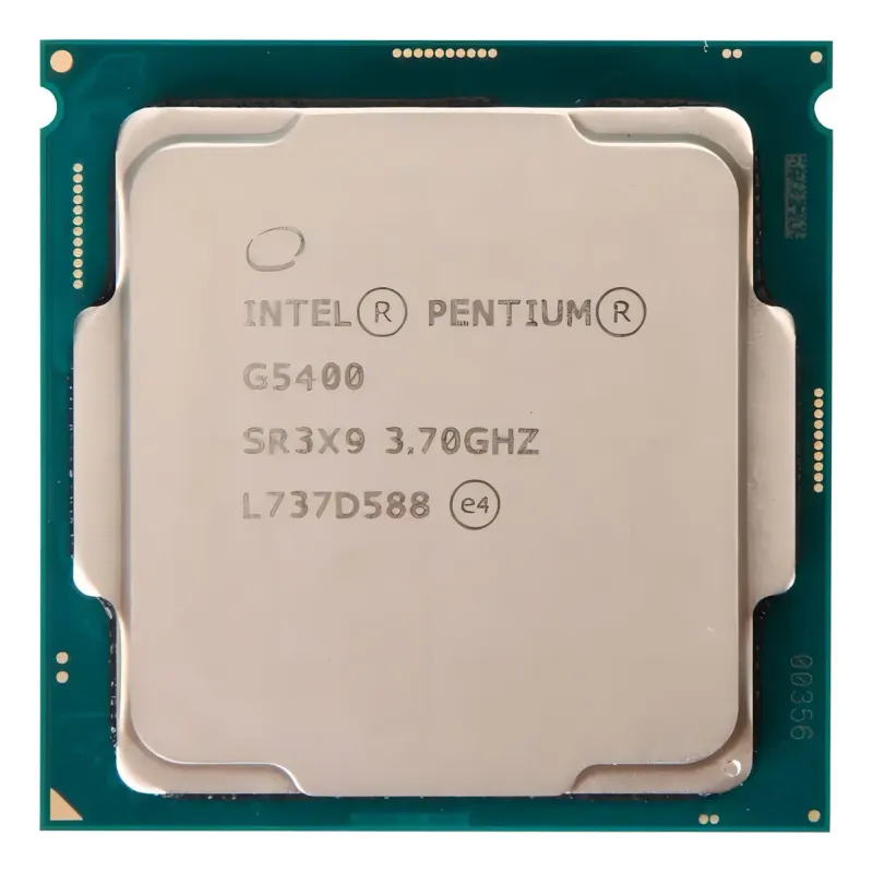 Processador Intel Pentium Gold G5400 3.7GHz 2 Núcleos 4 Threads Gráfica Integrada