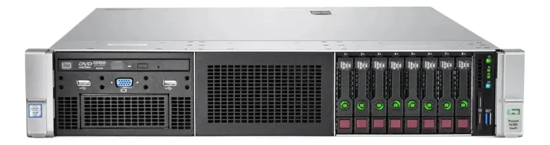 Servidor Dl380p G9 2 Xeon 12 Core E5-2680 V3 64gb 600 Gb Sas
