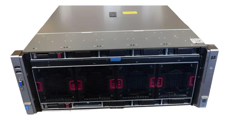 Servidor Hp Dl580 G8 4 Xeon 15 Core 512gb 2x Sas 600gb Sfp+