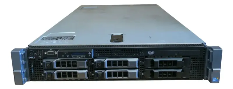 Servidor Dell R710 Xeon 2x Sas 300gb 4x Rj45 Giga