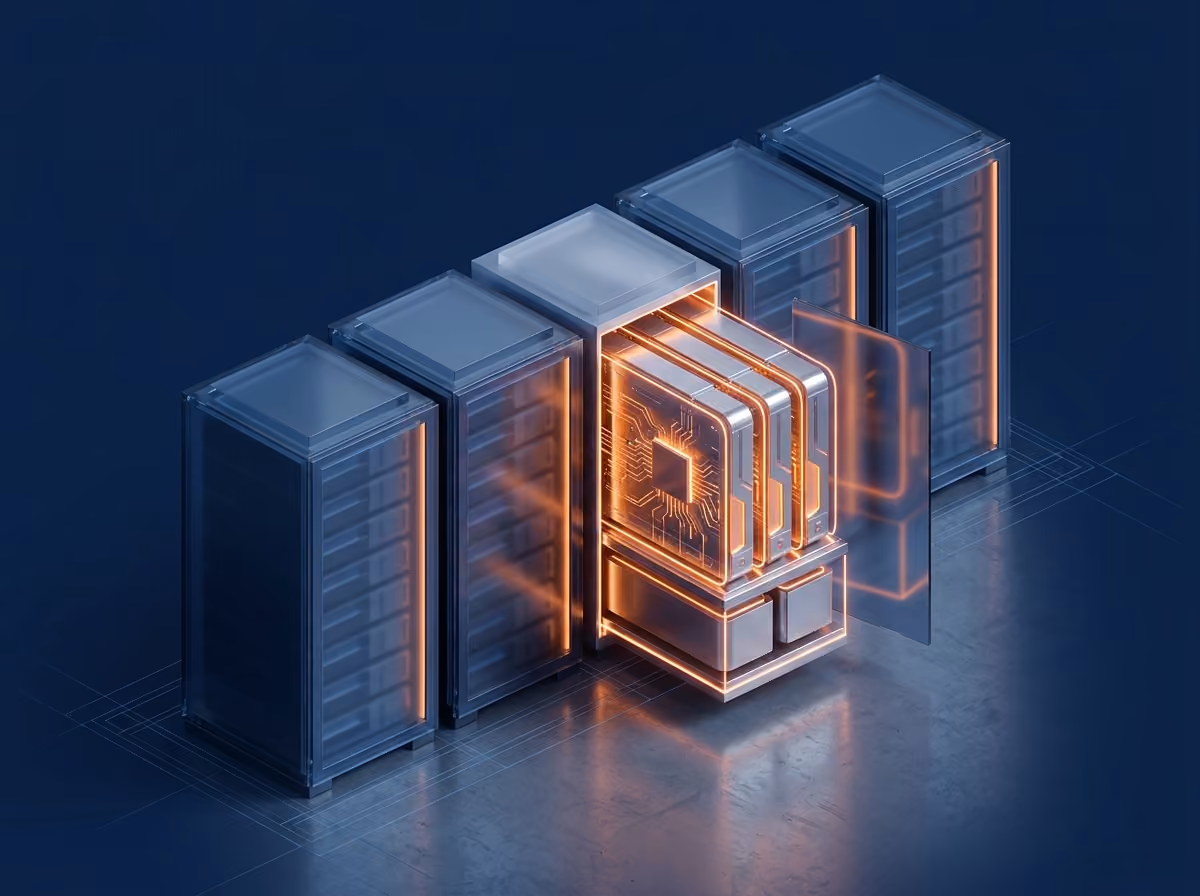 Ilustração 3D — Colocation